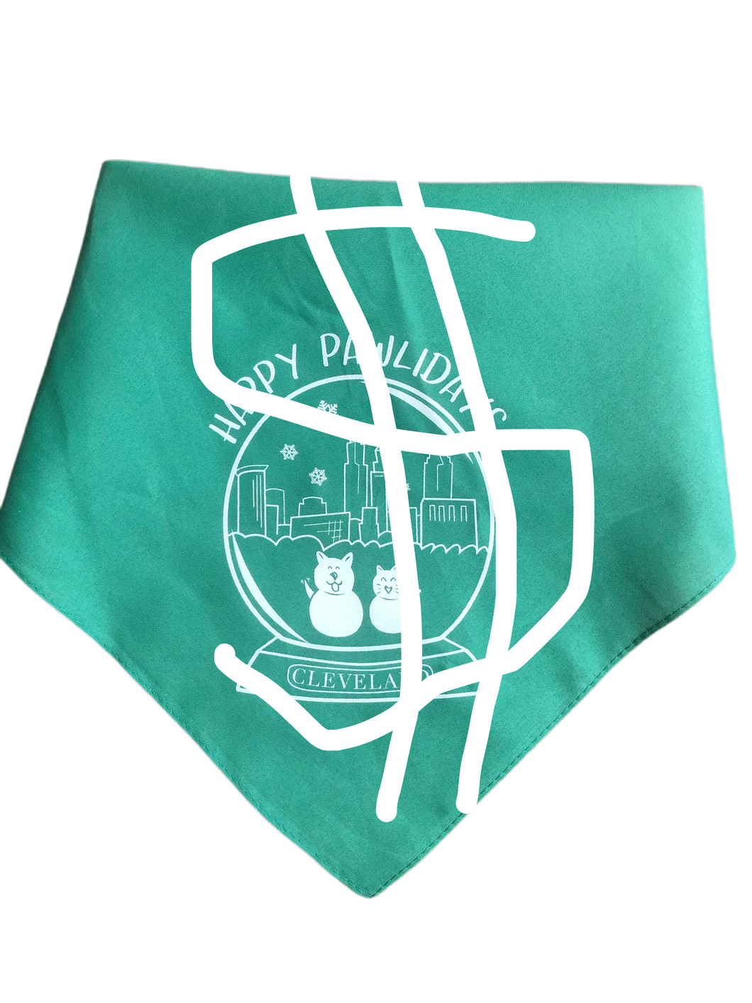 Happy Pawlidays Bandana - $