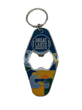 Great Lakes Brewing Edgewater Sunset Magnetic Bottle opener - Cleveland in a Box