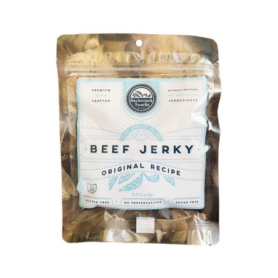 PREMIUM: Backattack Snacks Premium Black Angus Beef Jerky - Cleveland in a Box