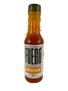 PREMIUM:  Fuego Mango Scotch Bonnet Hot Sauce