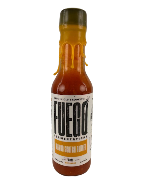 PREMIUM:  Fuego Mango Scotch Bonnet Hot Sauce